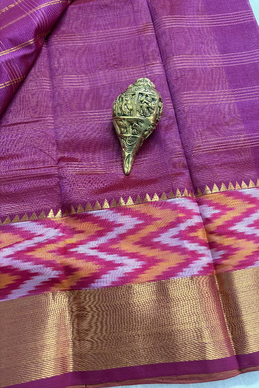 Mustard Yellow Pure Mangalagiri Handloom Pattu