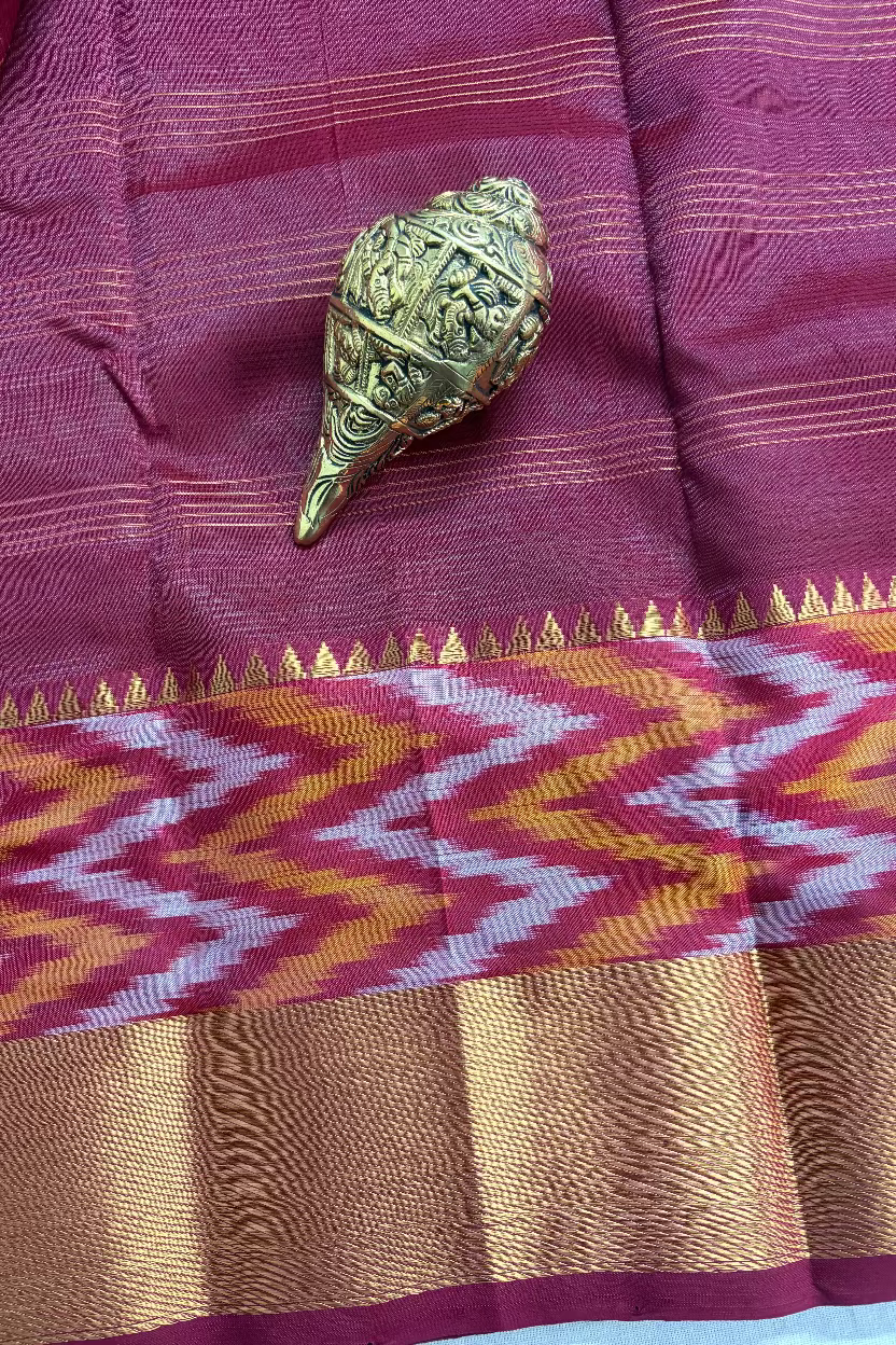 Green Pure Mangalagiri Handloom Pattu