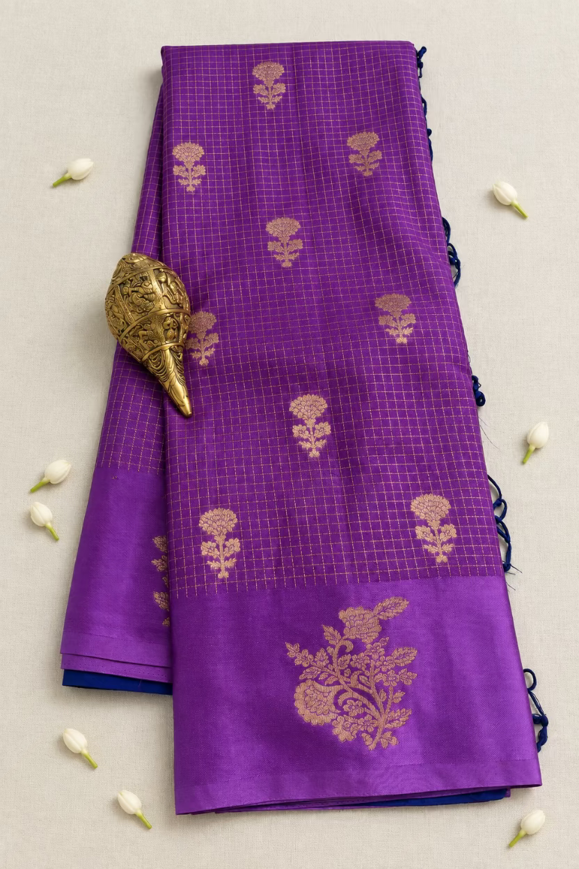 Lilac Viscose Satin Silk